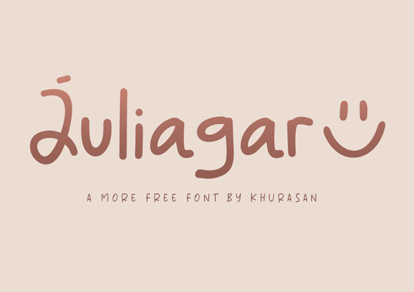 Juliagar Handwritten Free Font Juliagar Handwritten Free Font