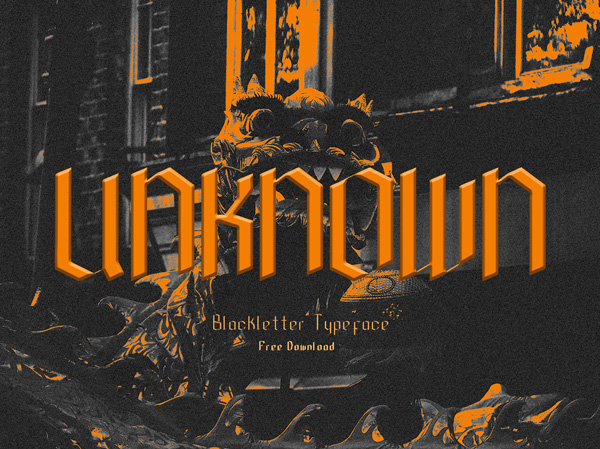 Unknown Free Font Unknown Free Font
